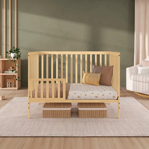 Liquidation 2026 : <span class=keywords><strong>Lit</strong></span> bébé en bois de pin massif, simple, modulable et multifonctionnel pour nouveau-nés et enfants - Vente en gros transfrontalière - Product Image 2