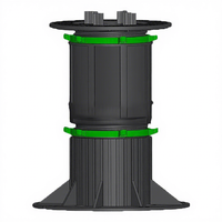 Support de piétement universel en plastique SINPO pour quincaillerie de terrasse en composite bois-plastique, réglable en hauteur, garantie 3 ans