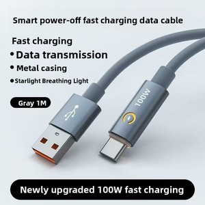 Cable de datos inteligente con apagado automático y carga rápida, compatible con todos los teléfonos Huawei, Vivo, Honor y otros. - Product Image 6