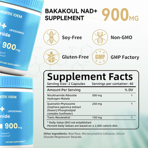 Integratore LIFEWORTH <span class=keywords><strong>CoQ10</strong></span> Liposomiale NAD+ in Capsule per il Benessere dell'Invecchiamento e il Supporto Cerebrale - Product Image 4