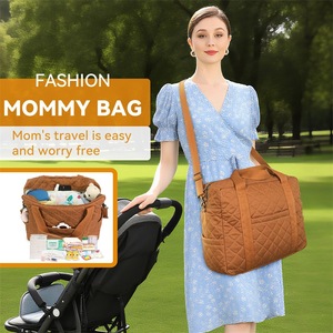 <span class=keywords><strong>Sac</strong></span> à langer personnalisé grande capacité pour maman, <span class=keywords><strong>sac</strong></span> à couches multi-poches, <span class=keywords><strong>sac</strong></span> à main portable pour voyage et extérieur - Product Image 5
