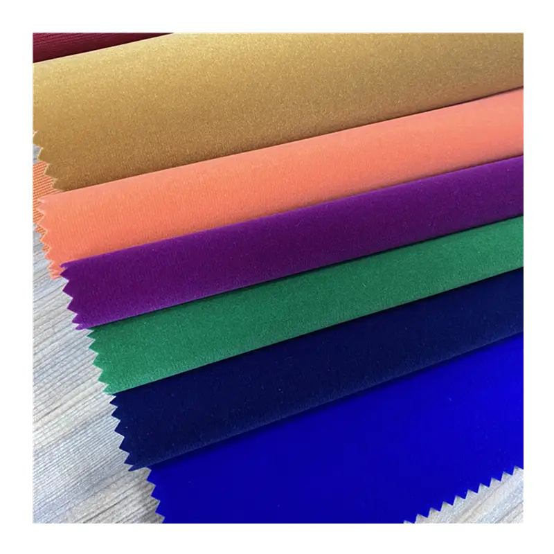 cheap price self adhesive velvet fabric flocking fabric for package material can cut to small
