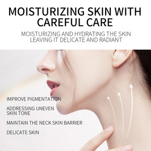 Mascarilla para el cuello con enzima de polipéptidos de leche de cabra HUNMUI, 15ml, mejora las líneas finas, suaviza, reafirma e hidrata, cuidado del cuello - Product Image 4