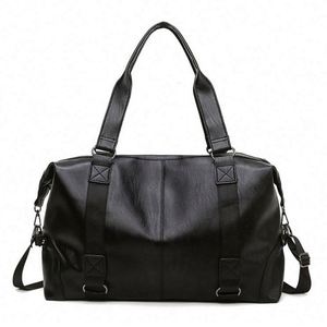 Muestra gratuita de bolso de viaje de cuero grande para mujer, con diseño nuevo, moderno, personalizado e impreso. - Product Image 3