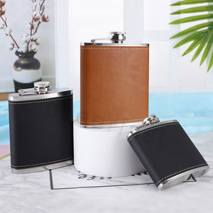 Cheerfast Factory Venta al por mayor <span class=keywords><strong>Whisky</strong></span> Licor Hip Flask Matte Black 5-10Oz Metal Acero inoxidable A prueba de fugas <span class=keywords><strong>Macallan</strong></span> Hip Flask - Product Image 6