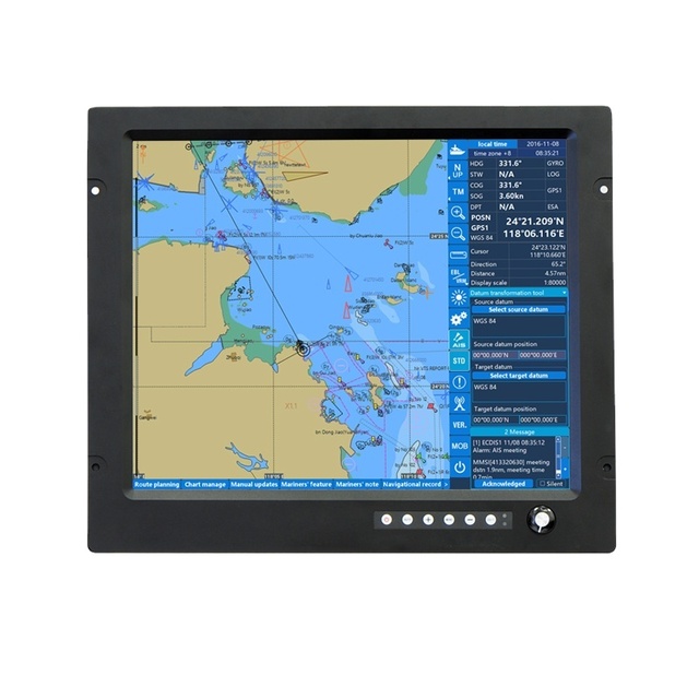 XINUO XN-60 Marine Multi Functional Touch Screen Display MFD 10.1" GPS AIS Transponder Chart Plotter NMEA0183 NMEA2000 Interface