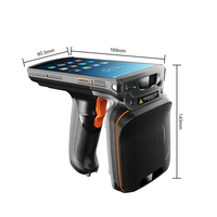 Lecteur de codes-barres Bluetooth CHAFON H906, lecteur RFID UHF portable pour la gestion des stocks, matériau ABS