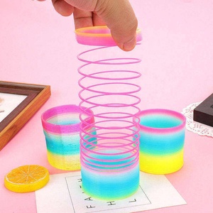 Juguete de Círculo Arcoíris, Juguetes Educativos, Caja de Colores, Venta al por Mayor, Juguete Mágico Slinky para Niños, Círculo de Resorte Clásico de Plástico, Regalo, Círculo de Resorte Mágico - Product Image 3