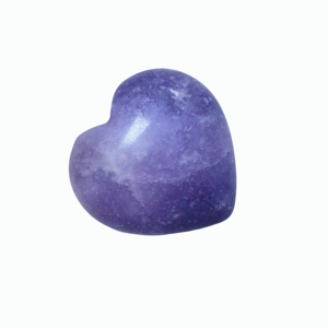 Petit Cœur en Améthyste Polie, Pierre Naturelle, Breloque pour Bijoux, Artisanat, Ornement Spirituel, Cadeau - Product Image 5