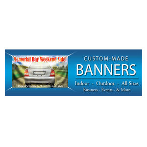 Harga Pabrik Spanduk Promosi Polyester Supermarket Custom Cetak Bendera Fiberglass Tiang Bendera Cetak Digital Dua Sisi - Product Image 5