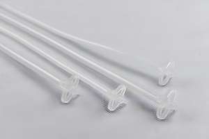 สายสวนปัสสาวะซิลิโคนแบบใช้แล้วทิ้งราคาโรงงาน - รูปทรงดอกไม้ไขว้ - Product Image 3