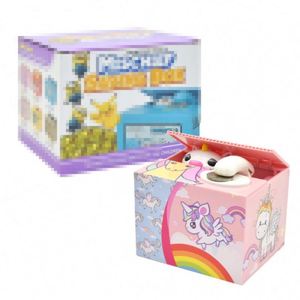 Tirelire musicale électronique en plastique licorne pour enfants 2020 avec détection de vol - Product Image 1