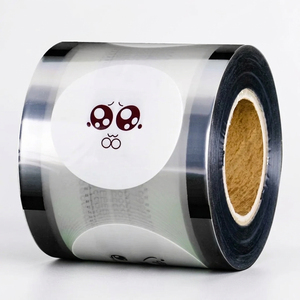 Rollo de Película de PP Bopp Termosellable a Prueba de Humedad con Diseño Impreso Transparente para Sellado de Vasos de Bebidas y Té Boba - Product Image 2