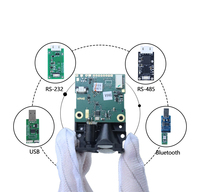 Capteur de distance laser haute résolution longue portée 100m UART Irlande 20HZ Capteurs de distance laser électroniques pour la sécurité intelligente