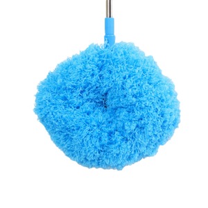 Plumeau pour ventilateur de plafond 140 cm, 3 sections, tête ronde, en fibres électrostatiques, outil de nettoyage et de dépoussiérage - Product Image 5