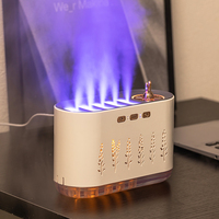 Humidificateur ultrasonique portable de table, diffuseur d'arômes coloré, lumière musicale, alimentation Type-C, bruit <36dB, garantie 1 an, usage domestique