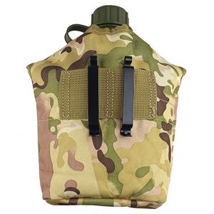 Free sample Custom <b>Insulated</b> Water Bottle <b>Jug</b> 128 oz Large Canvas Sports Metal Water Canteen With Handle Straw - Product Image 2