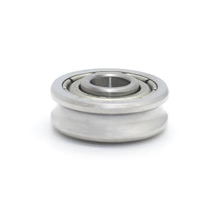 Roulements à billes à gorge profonde à rainure en U, roues de guidage, roues de suspension, roues tout métal, 4*12*5mm, approvisionnement direct d'usine - Product Image 4