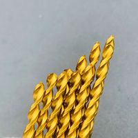 GREWIN Foret hélicoïdal HSS-M35 au cobalt, en acier rapide, entièrement affûté, 135 degrés, DIN338, pour le perçage du métal