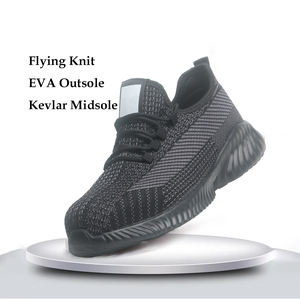 Chaussures de <span class=keywords><strong>sécurité</strong></span> de protection <span class=keywords><strong>S3</strong></span> SRC de haute qualité bottes de <span class=keywords><strong>sécurité</strong></span> Anti-smash Anti-crevaison chaussures de travail à bout en acier pour femmes - Product Image 2