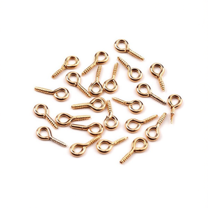Ojales para Ropa Ilan Hembrilla Cerrada de 10 mm, Color Dorado, Paquete de 80 Unidades - Product Image 1