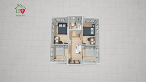 Casa Contenedor Expandible Moderna |   Materiales Ecológicos y Reutilizables, Fáciles de Transportar y Montar - Product Image 5