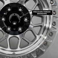 Prix d'usine pour roues concaves monobloc forgées 17x12 Beadlock tout-terrain