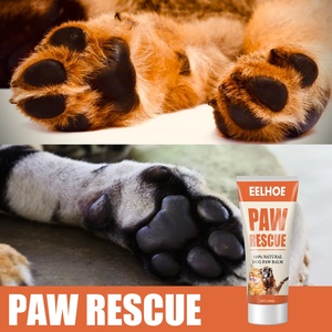 EELHOE Crème pour pattes <span class=keywords><strong>de</strong></span> chat, chien et petits animaux, 100% naturelle, végane, hydratante, réparatrice, protection délicate des pattes, parfum frais - Product Image 6