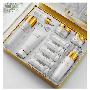 Lot de 11 ensembles de soins de la peau multi-peptides anti-âge au rétinol produits de soins de la peau coréens anti-rides pour les salons de beauté à domicile