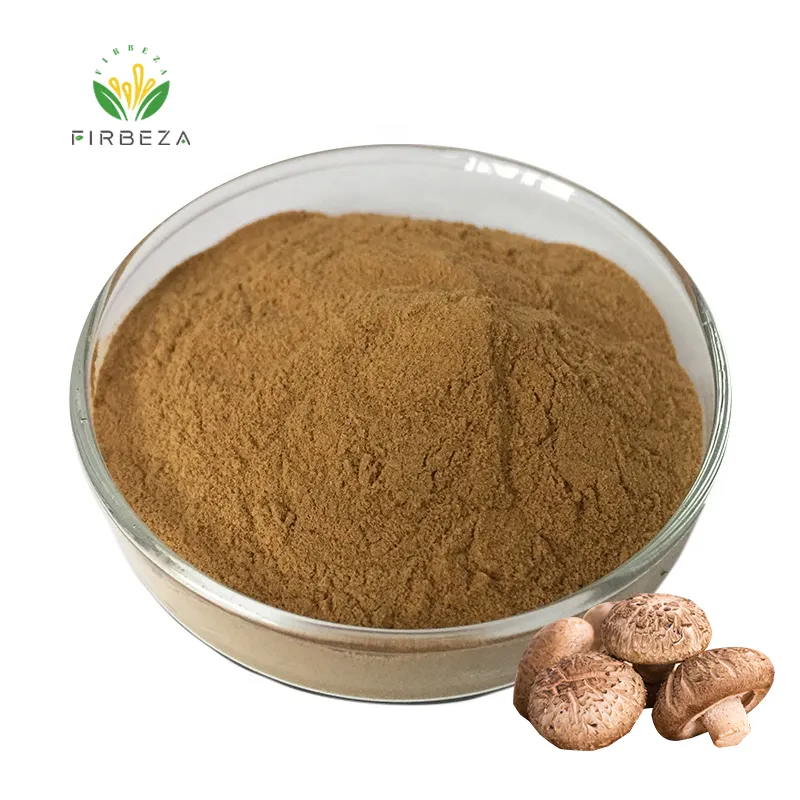 10% - 50% Shiitake-Polysaccharide Reines Bio-Shiitake-Pilzex trakt pulver