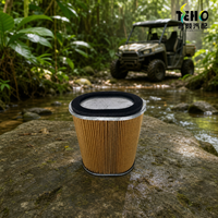 Filtre à air ovale de qualité tropicale TENGHAO pour système d'admission de moteur de rickshaw, tricycle, véhicule utilitaire et de transport de marchandises