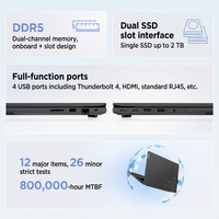 Ordinateur portable professionnel LenovoS Zhaoyang X5 14 pouces, tout neuf, AMD Ryzen 7 H 255, 16 Go, 1 To, en stock, directement de l'usine