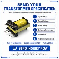 Transformateur Flyback LED 220V vers 24V Monophasé Haute Fréquence – Transformateurs Abaisseurs de Tension – Fabricant de Transformateurs Électriques