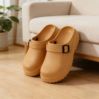 Sabots en EVA personnalisés avec logo OEM, antidérapants, imperméables, légers, pour hommes, femmes, enfants, adultes, unisexe