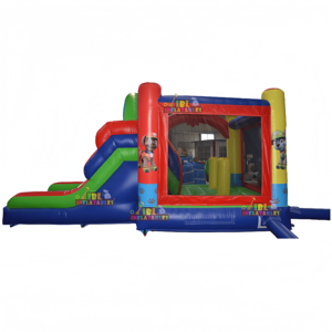 Tobogán Inflable Comercial con Diseño <span class=keywords><strong>de</strong></span> Patas <span class=keywords><strong>de</strong></span> Cachorro, Castillo Inflable Combinado con Tobogán para Fiestas <span class=keywords><strong>de</strong></span> Cumpleaños Infantiles - Product Image 6