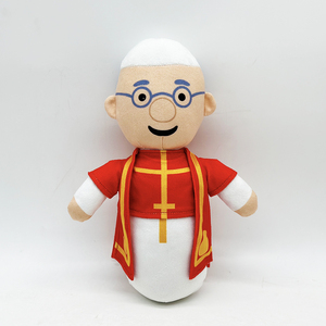 Nuovo Arrivo Peluche Papa Leone XIV 26cm, Bambola Imbottita Rossa Papa Leone XIV, Regalo per Bambini - Product Image 3