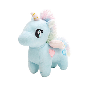 Peluches Licorne Personnalisées avec Logo, Chevaux Volants Colorés, Jouets en Peluche, Peluches Licorne - Product Image 3