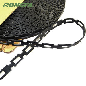 Good Quality Black Color <strong>Rubber</strong> <strong>Tie</strong> PVCTree <strong>Tie</strong> Chain Lock <strong>Tree</strong> <strong>Tie</strong> 0.5 Inch - Product Image 1