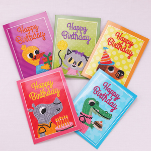 VANCY ARTS Wonderful Diy 5d Diamond Painting Tarjetas de felicitación Set Pintura para cumpleaños - Product Image 4