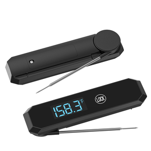 Siêu Nhanh 0.5-0.8S Kỹ Thuật Số Thịt Thực Phẩm Nấu Ăn Nhiệt Kế Ngay Lập Tức Đọc Đèn Nền Được Xây Dựng Trong Nam Châm Nhựa Cho BBQ Nấu Ăn - Product Image 3