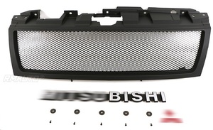 Pour Mitsubishi Pajero V93-V97 2007-2014, calandre avant de voiture, grilles de course, calandre de voiture, kit carrosserie, accessoires de voiture - Product Image 5