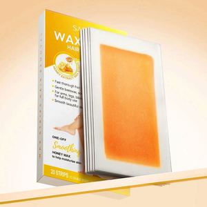 Bandes <span class=keywords><strong>de</strong></span> <span class=keywords><strong>cire</strong></span> dépilatoires au miel <span class=keywords><strong>de</strong></span> rose sous marque privée pour l'épilation des jambes, des bras et du maillot - Product Image 6