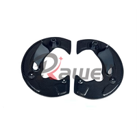 Déflecteur d'air pour disque de frein en fibre de carbone sèche style N pour BMW G87 M2 G80 M3 G82 M4 2021+