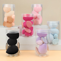 Ensemble de 9 éponges de maquillage pour fond de teint, mini éponges Beauty Blenders, utilisation humide et sèche, outils de maquillage de haute qualité, beauté du visage