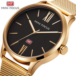 MINI FOCUS Dernière Marque Nouvelle Ready Made Bonne Qualité Tendance Design Prix Bas Multicolore <span class=keywords><strong>Chic</strong></span> Montres Maille Bracelet Acier MF0018G - Product Image 6