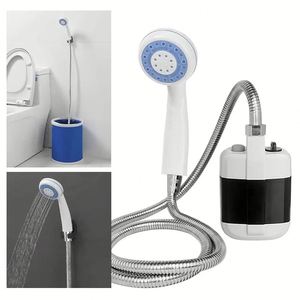 Pompe de douche portable rechargeable pour le camping, les voyages, la randonnée et les activités de plein air - Product Image 4