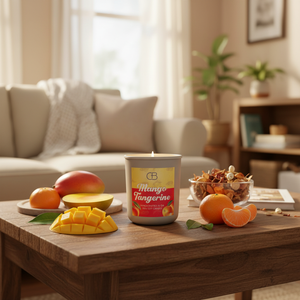 Candele di Soia al Mango e Mandarino - Product Image 3