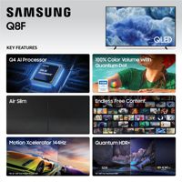 Téléviseur Hisense à bas prix, 4K Android, téléviseurs QLED Samsung, 75, 65, 85 pouces, Smart TV