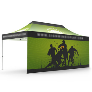 Tenda pieghevole in lega di alluminio esagonale da 3*<span class=keywords><strong>6</strong></span> <span class=keywords><strong>metri</strong></span> avvolgitore pubblicitario esterno resistente per esposizione commerciale tenda fiera - Product Image 5