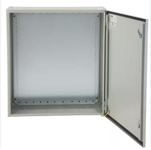 Boîtier métallique en acier 10'' x 8'' x 6'' <span class=keywords><strong>IP44</strong></span>/IP55/IP56/IP65, étanche à la <span class=keywords><strong>pluie</strong></span>, avec couvercle à charnière, boîte de commande électrique pour usage intérieur et extérieur - Product Image 5